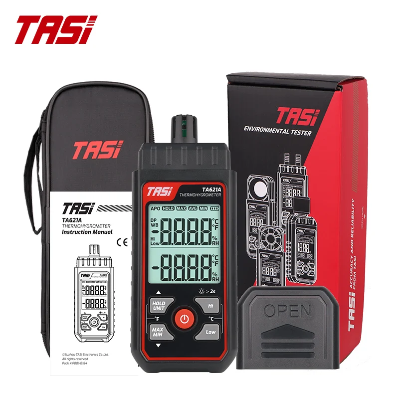 Smart Hygrometer, Thermocouple Meter, Digital Pyrometer