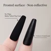 RS NAIL 12g Velvet Matte Top Coat Gel Nail Polish No Wipe Matt Velvet Gel Top Coat LED UV Semi-Permanent Nail Soak Off Varnish 3
