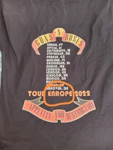 guns n roses date tour 2022 t shirt size S-2XL - AliExpress