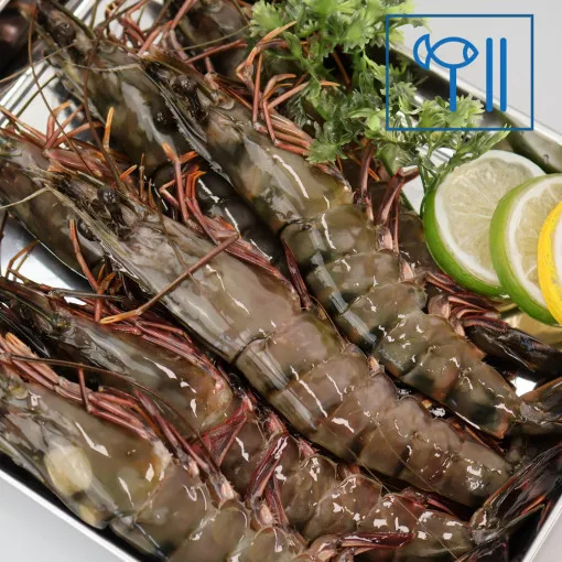 [스테잇홈] 블랙타이거 새우 500g / 냉동새우(8~15미)  Best5