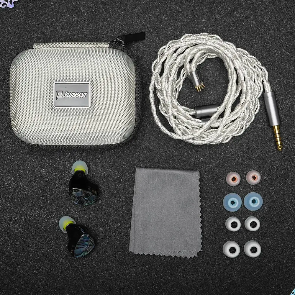 JUZEAR Butterfly 61T 6BA+1DD Hi-Fi In-Ear Monitors Earphones 6