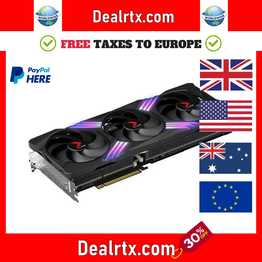 中古 GeForce RTX 4080 SUPER 16GB XLR8 Gaming VERTO OC 16GB GPU