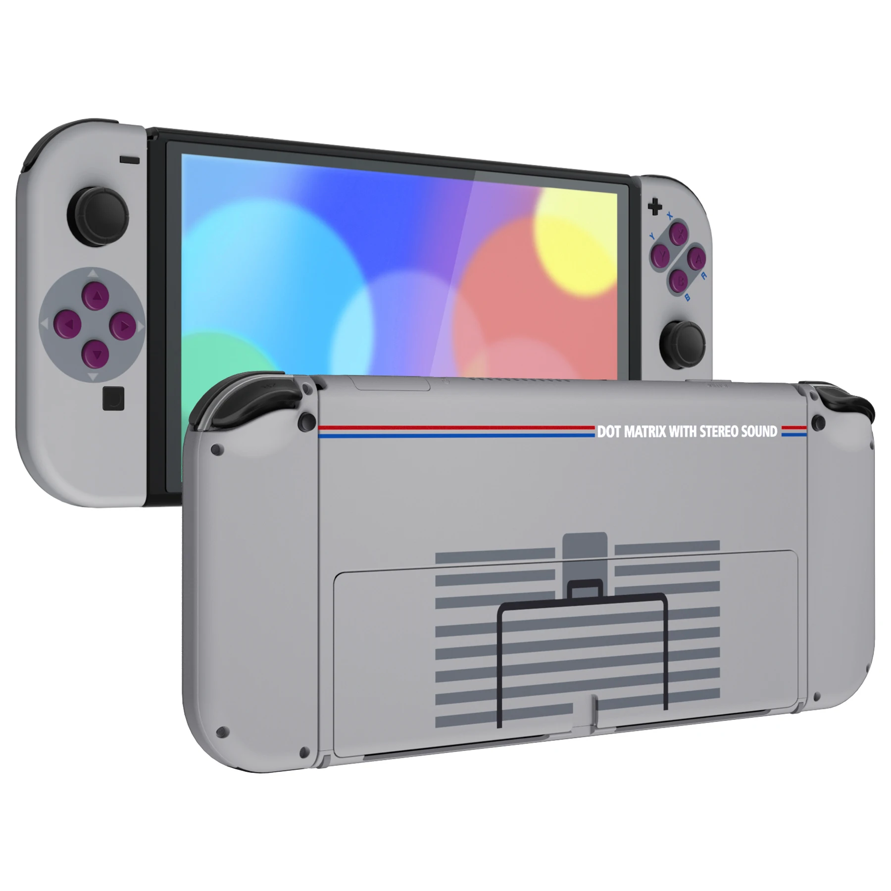 Nintendo Switch用の完全なカスタムシェル,交換用バックプレート