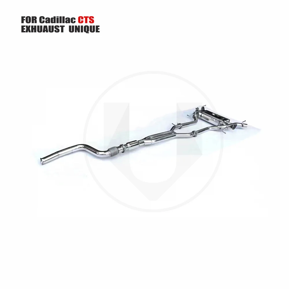 

UNIQUE Stainless Steel Exhaust System Performance Catback is Suitable for Cadillac CTS 2.0T 2014 Car Muffler