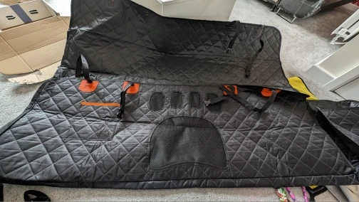 Pet Safe Travel Hammock, Waterproof Car Seat Cover for Dogs of All Sizes photo review