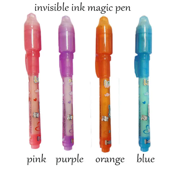 Large Invisible Ink Pen with UV Light Party Favors for Kids Magic for Students Prompt Delivery by DHL Express