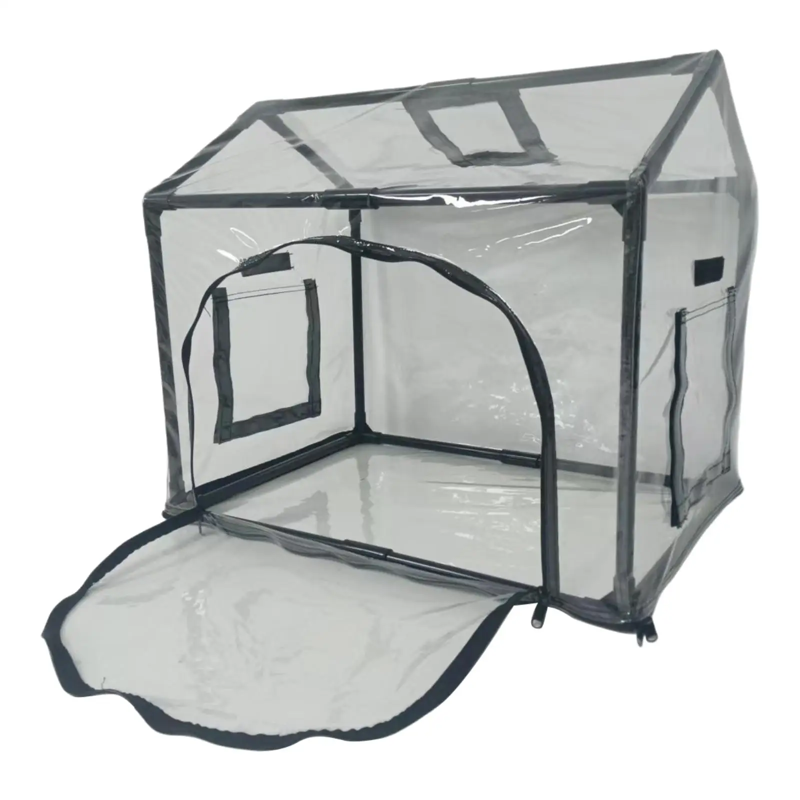 Mushroom Growing Tent Kit Clear PVC Mycology Still Air Box Mushroom Planting Cultivation Station For Home Growers