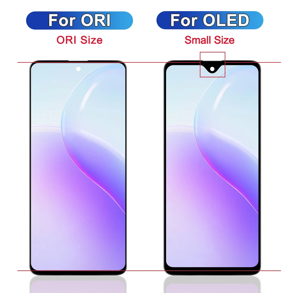 AMOLED LCD 디스플레이 교체품, SM-M317F 디지타이저 터치 스크린 프레임, 삼성 M31 M315F / M31S M317