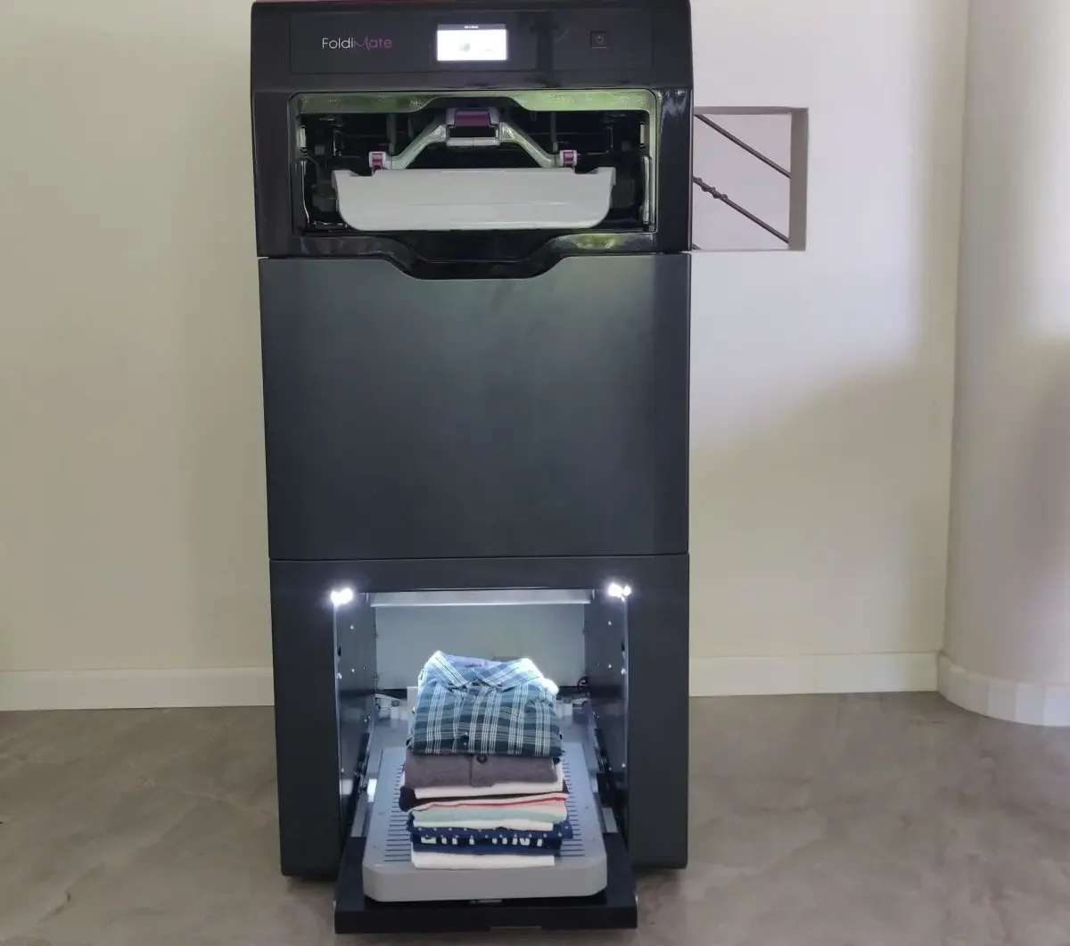 Authentic machine laundry folding cloth foldimate folding