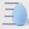 4pcs Makeup Sponge Powder Puff Beauty Cosmetic Ball Foundation Powder Puff Dry Wet Combined Water Droplets Make Up Tools 6