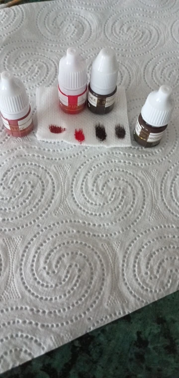 2ml/Bottle Permanent Makeup Machine Use Liquid Microblading Pigment Paint Tattoo Ink Tattoo Supply For Eyebrows Eyeliner Lip photo review