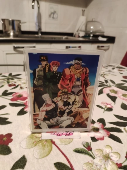 Anime JoJo Bizarre Adventure Jotaro Kakyoin Polnareff Joseph Avdol Iggy  Acrylic Stand Figure Model Plate Holder Topper