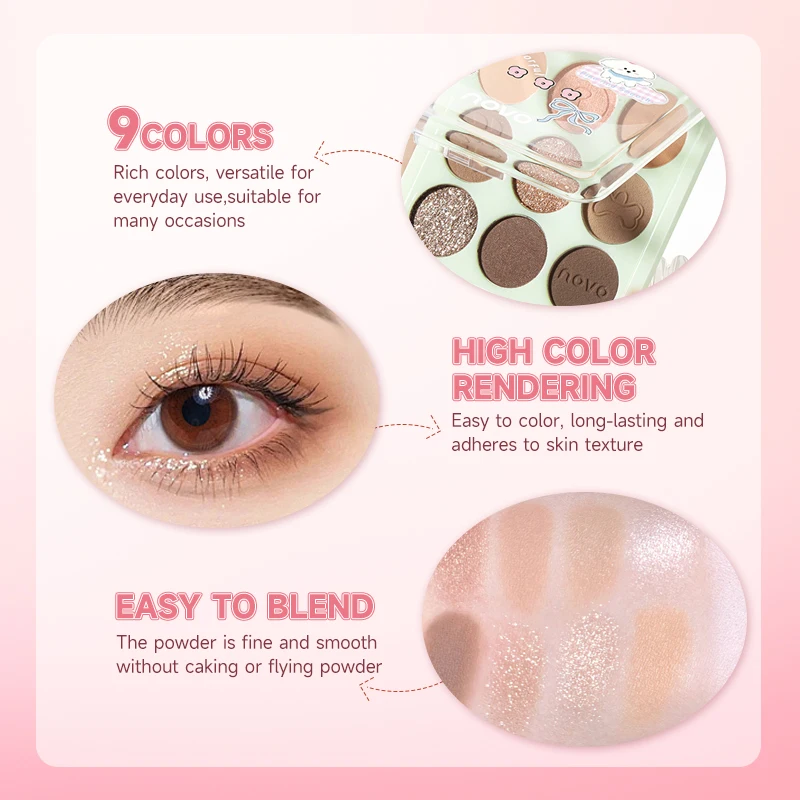 9 Color Eyeshadow Palette