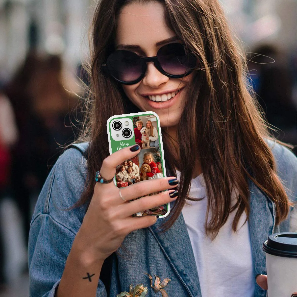 Personalized Transparent Photo Phone Case - Customizable Gift