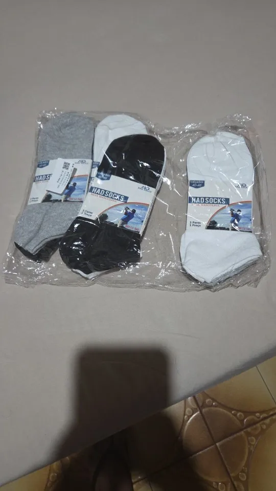 meias masculina kit 12 pares，12 Pares meias masculino,Meias De Barco，meias esportivas，meias de algodão masculino，respirável,mens photo review