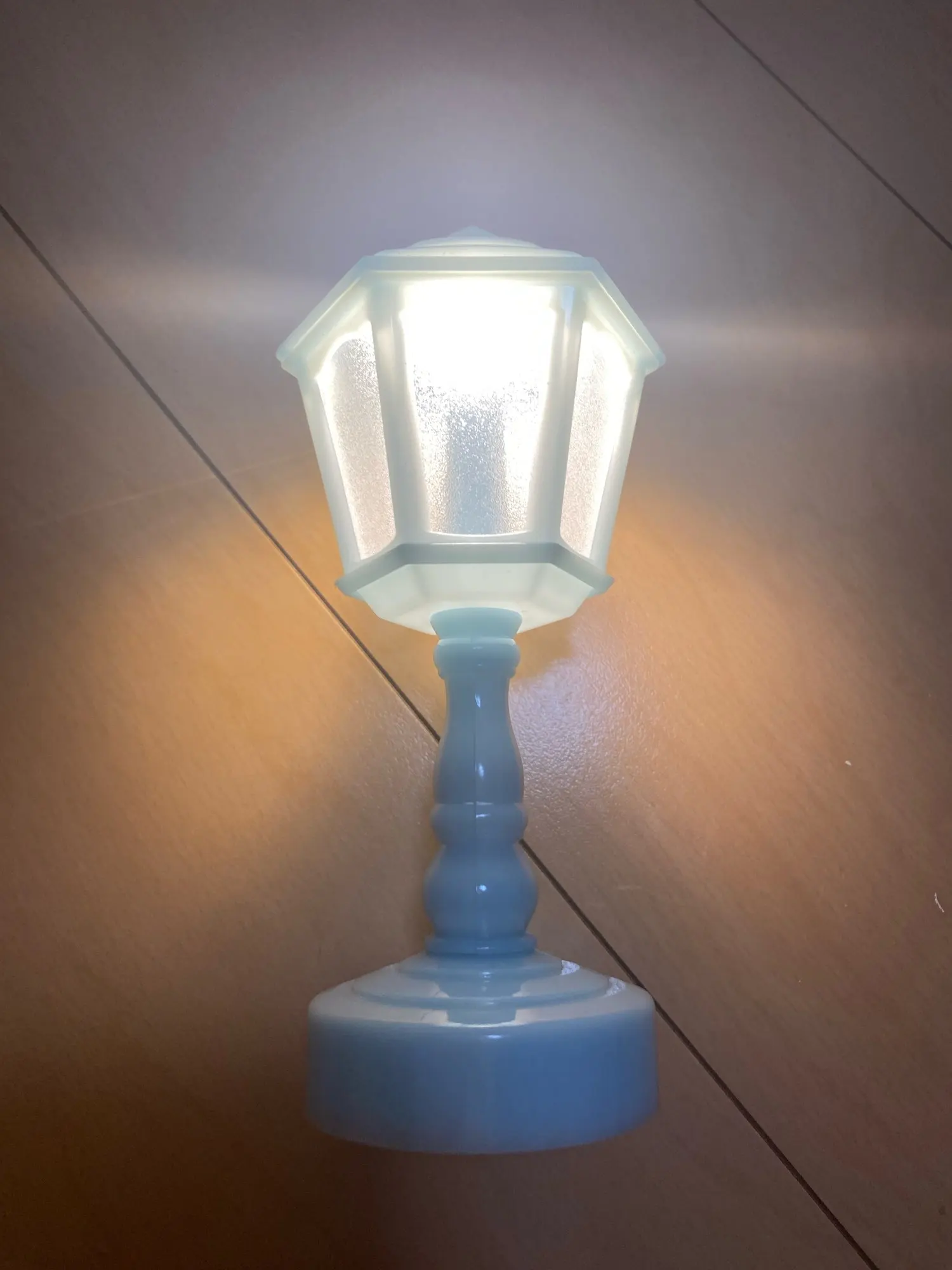 Mini Retro Street Lamp, customer photo