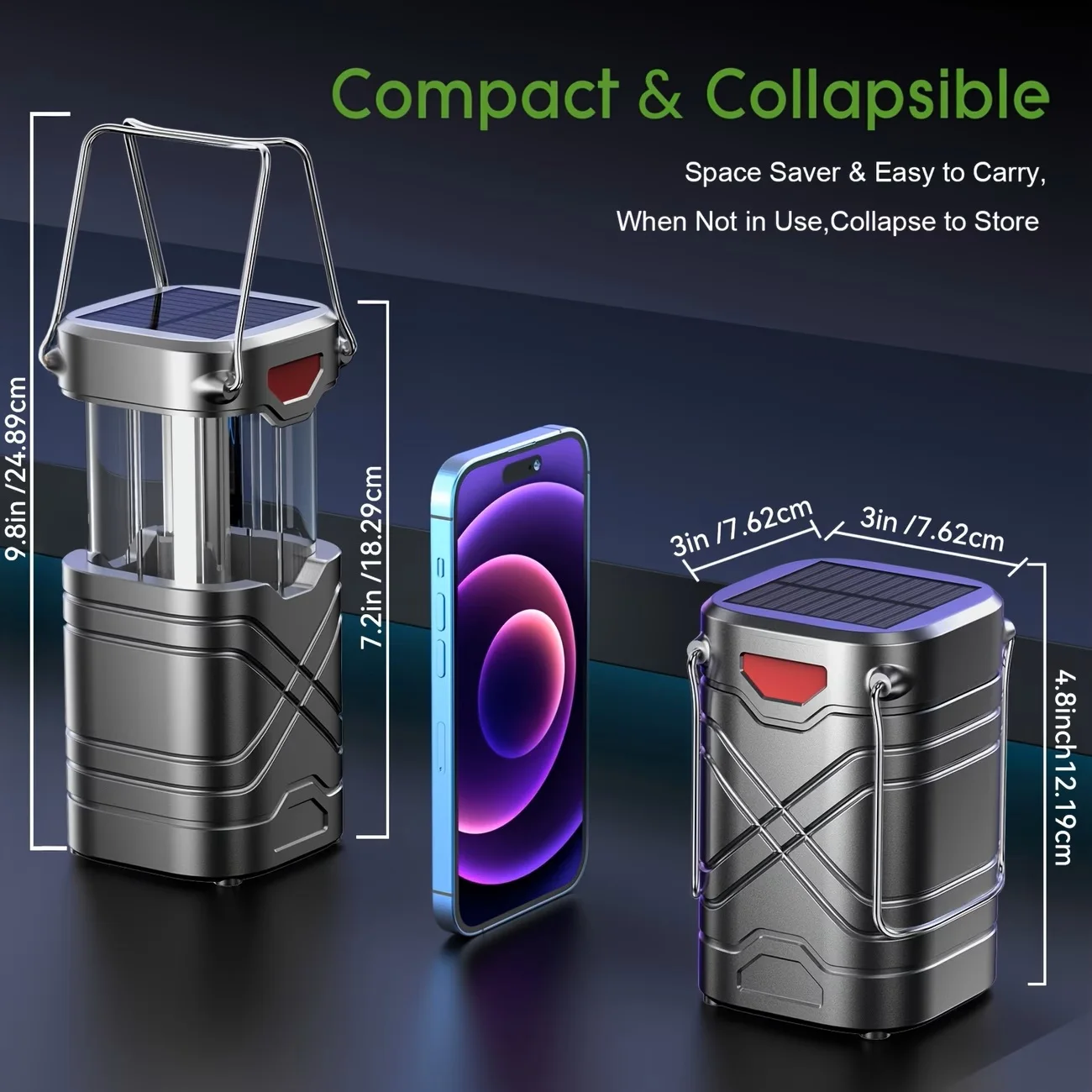 Solar LED Camping Lantern 4