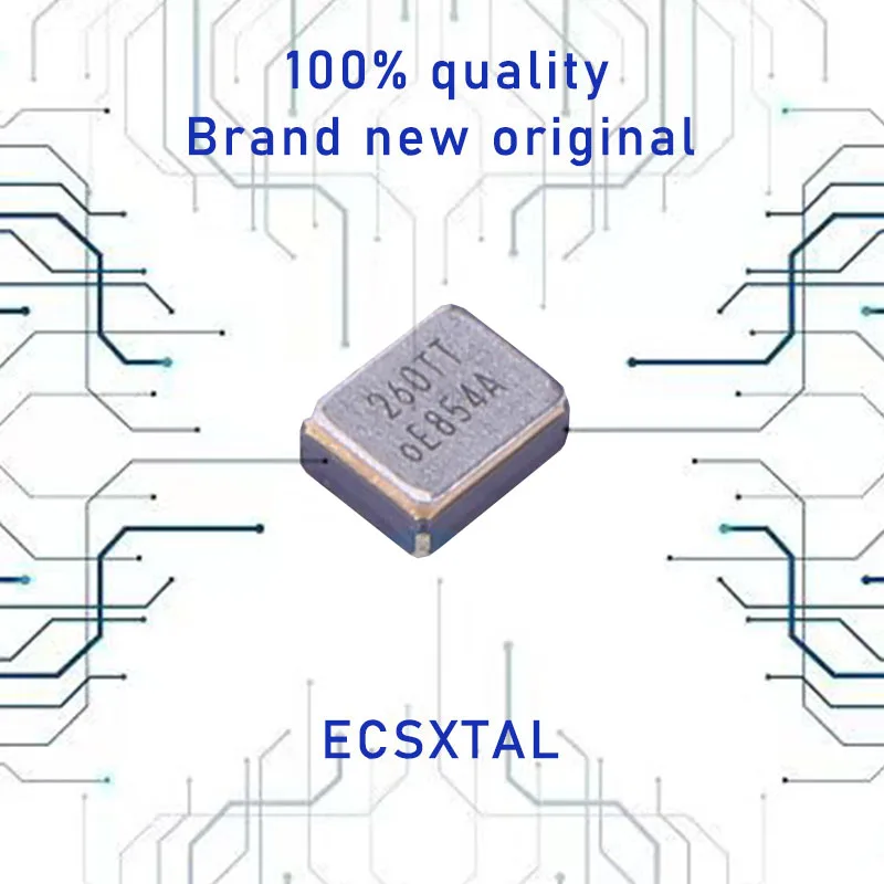 Passive Crystal Oscillator X1E0002910014 26MHz &plusmn;10ppm 7.8pF SMD2520-4P