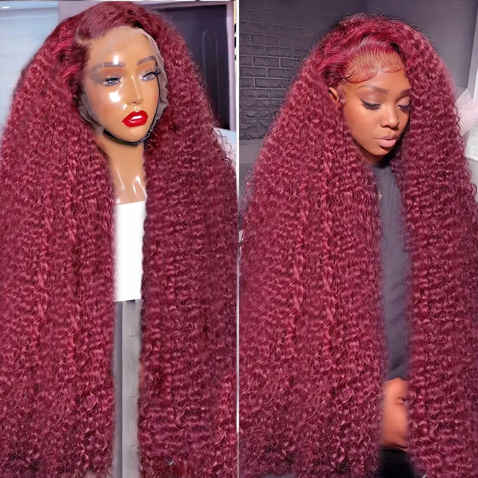 Vivid Burgundy Deep Wave Wig Wallpaper in HD Vivid Burgundy Deep Wave Wig Wallpaper in HD