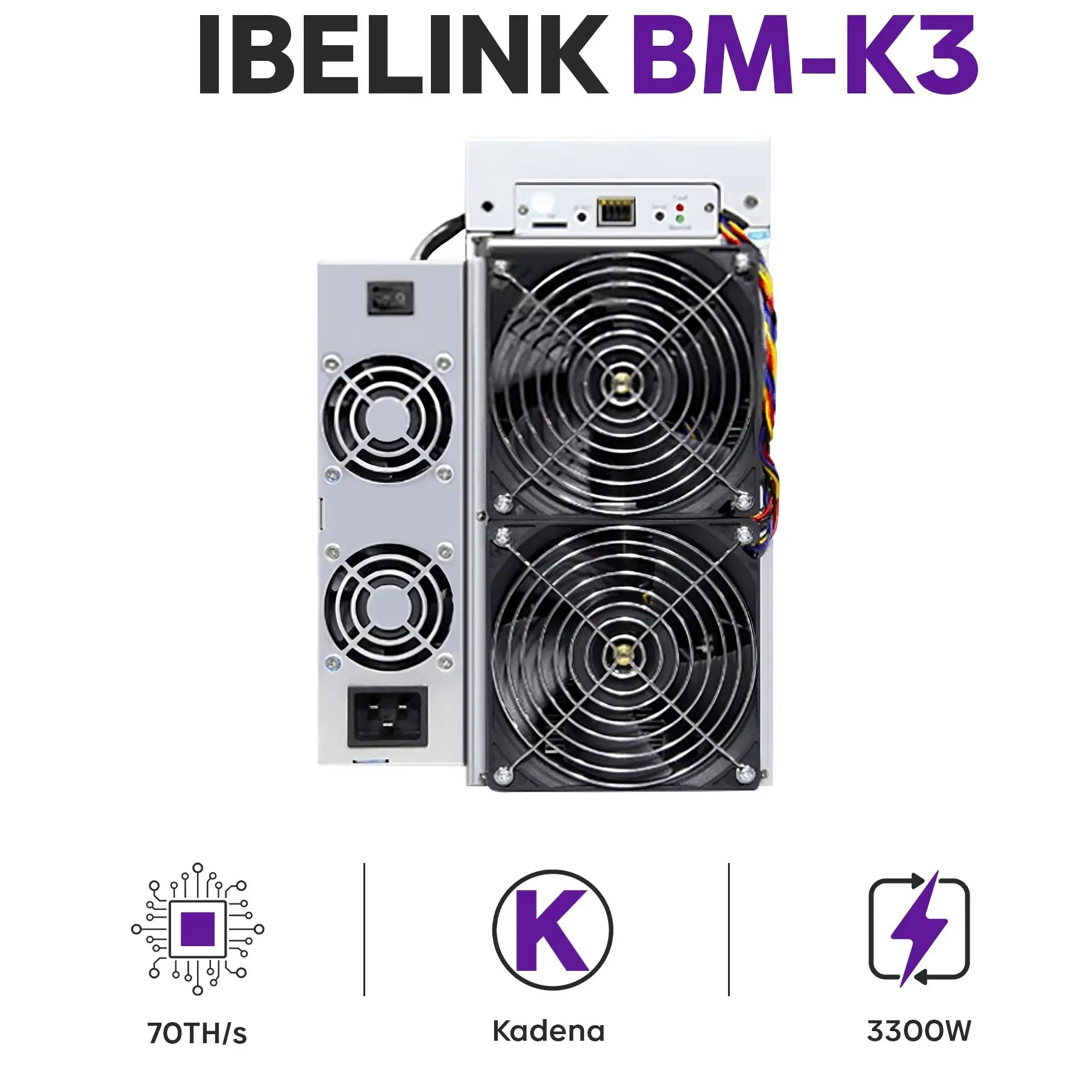 

Большие скидки, продажа, iBeLink BM-K3 70Th/s 3300W