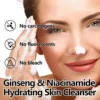 Facial Cleanser Ginseng Extract Facial Cleansers Moisturizing Face Wash Foam Cleansing Gentle Face Cleansers Skin Care Product 4