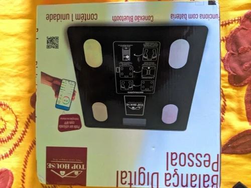 Balança Corporal Bioimpedância Profissional Bluetooth - Neverdie Store photo review