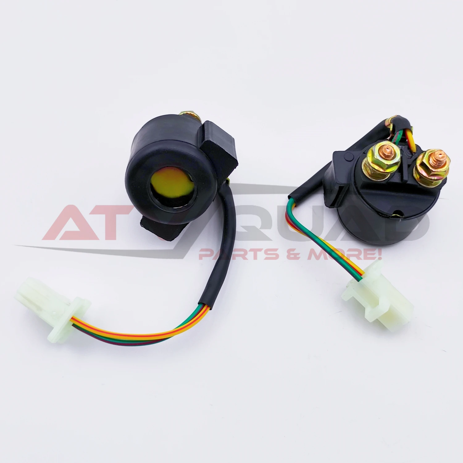 2PCS Solenoid Switch Starter Relay for Yamaha Big Wheel 200 BW200E Big Wheel 350 BW350 Exciter 185 SR185 FJ600 4KD-81940-00-00