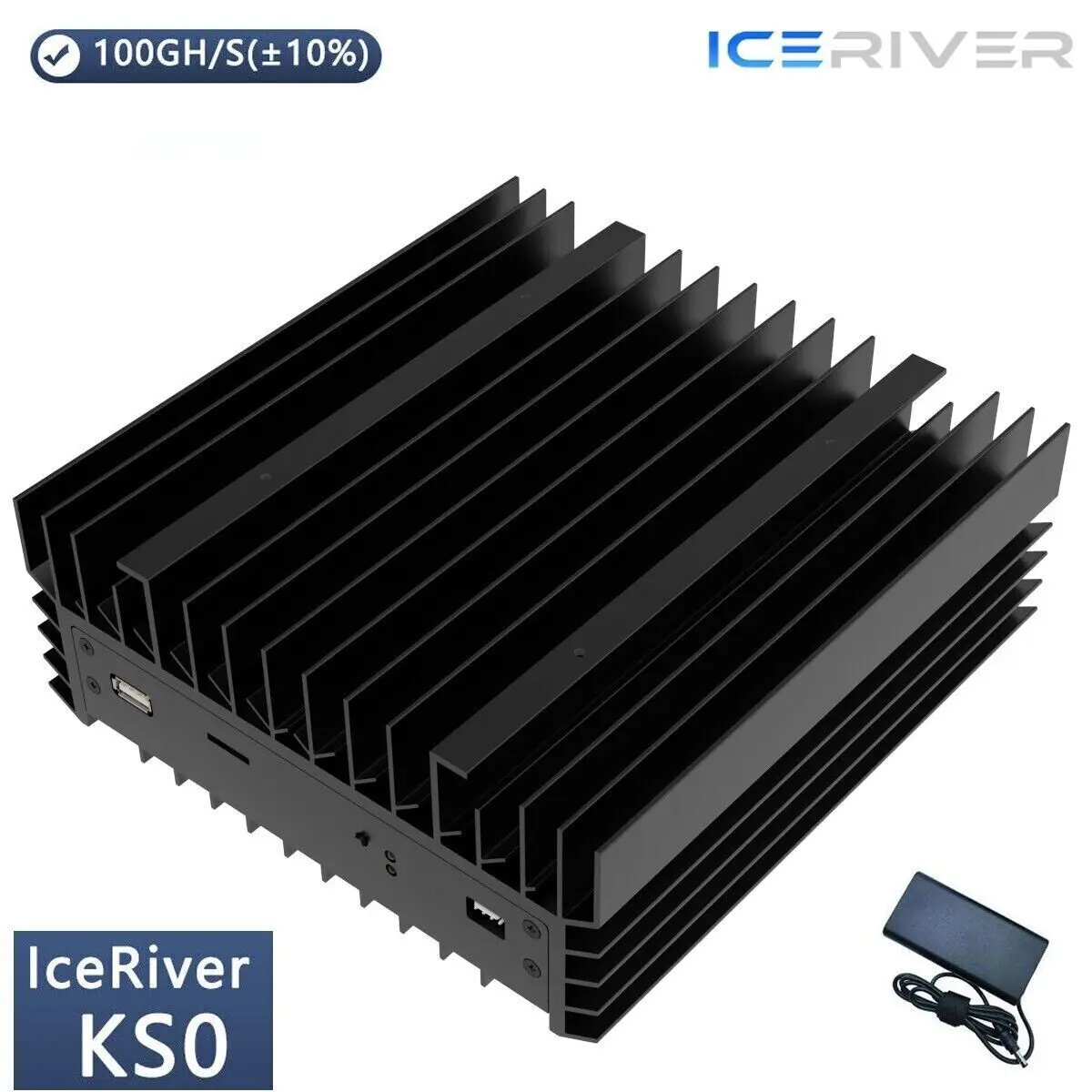 

Official KS0Pro 200G Asic Miner, IceRiver KAS KS0 Pro 100W Kaspa Miner Crypto Mining New Machine With PSU, Free Shipping