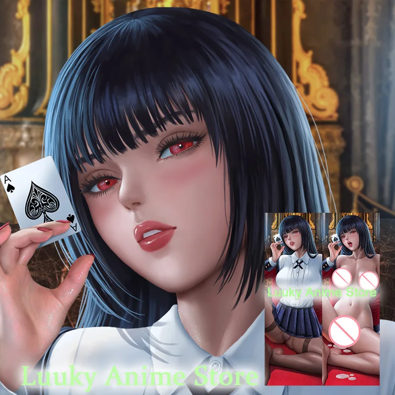 

Dakimakura Anime Jabami Yumeko Kakegurui Double Sided Print Life-size Body Pillow Cover