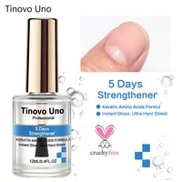 Tinovo Uno 5 Days Nail Strengthener Keratin Bio Formula Nail Care Products Lacquer Top Coat Natural Dry Enamel Repair Manicure 1