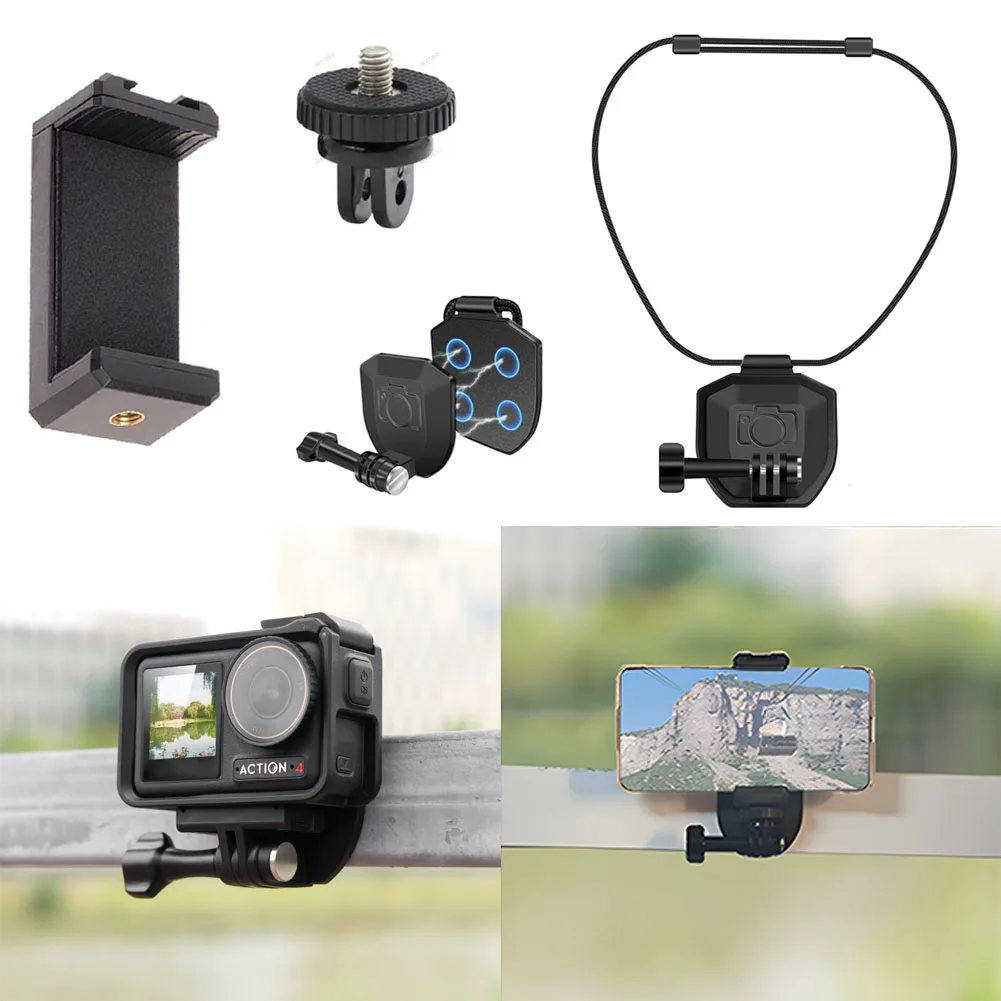 Magnetic Neck and Chest Strap Mount Bracket