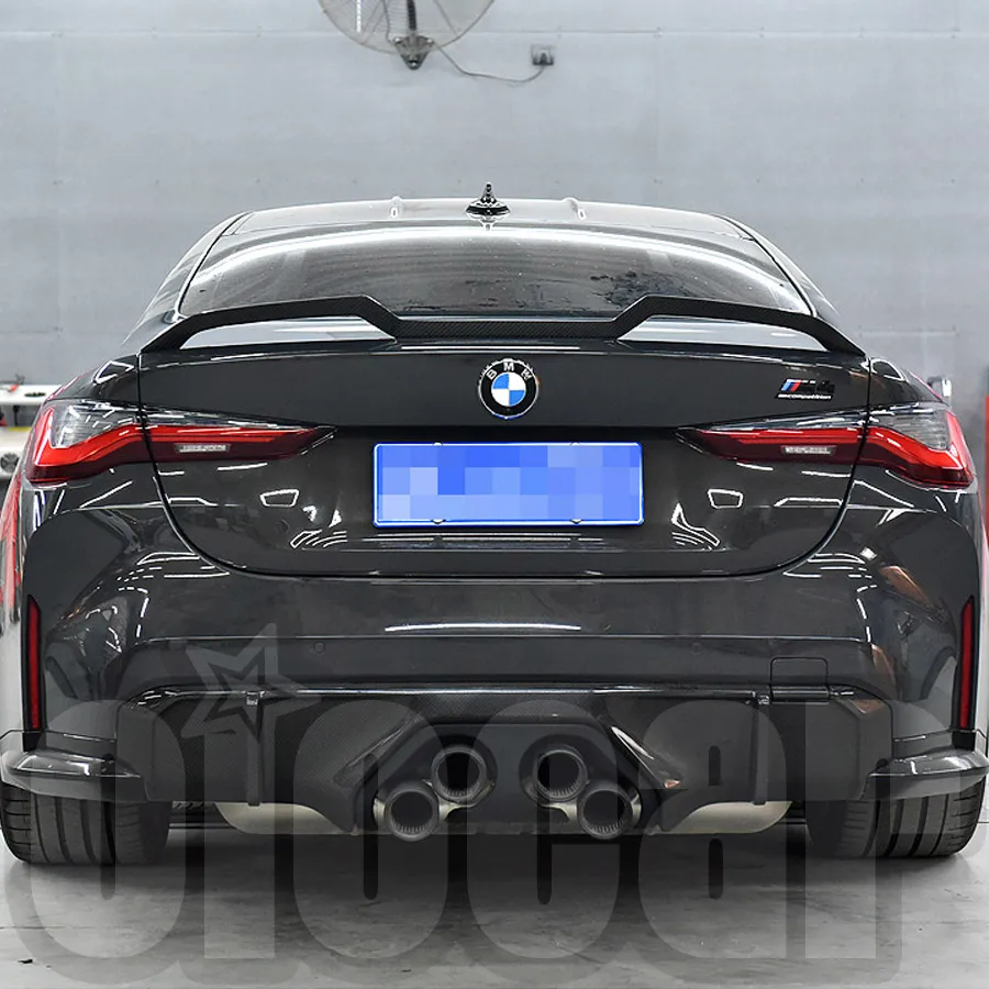 

oiomotors Vor Style Dry Carbon Fiber Rear Spoiler Wing for BMW G80 M3 G82 M4