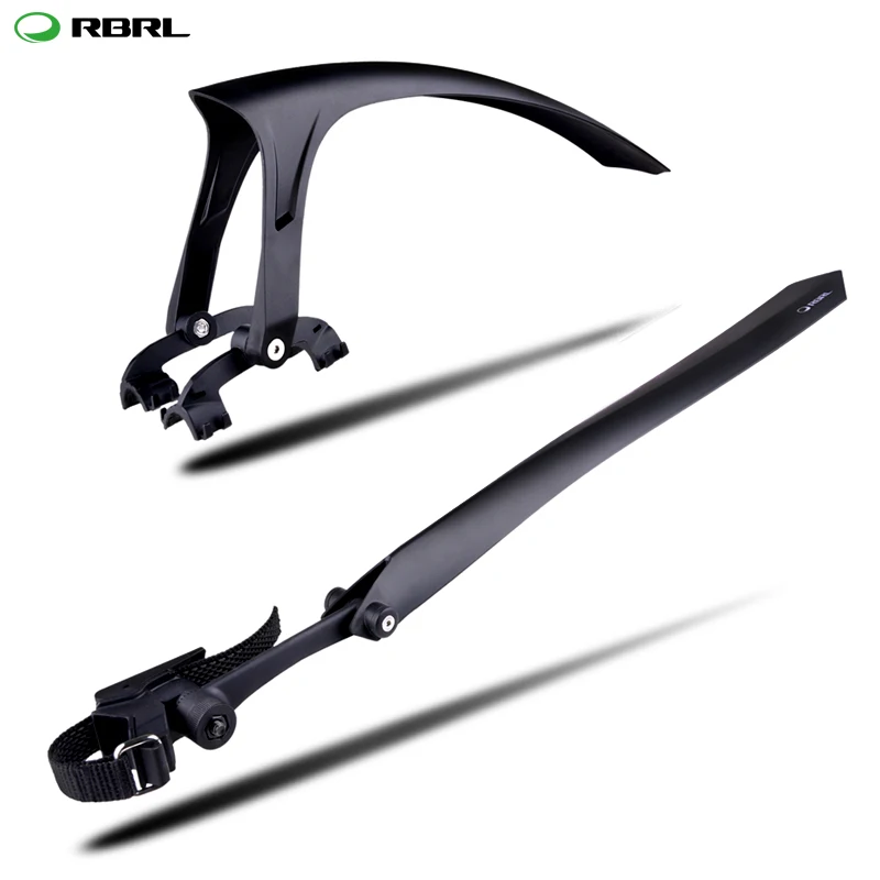 

RBRL Road Bike Set Mudguard For Bicycle 700c Bike Wings 2 PCS Fenders Front Rear Fenders Ass Saver Bike Accessories