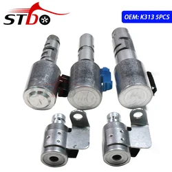 STDO 5Pcs OEM K313 KA313 Original CVT Transmission Solenoid Kit Set For TOYOTA COROLLA 1.8L 2.0L 2014-ON Hight Quality