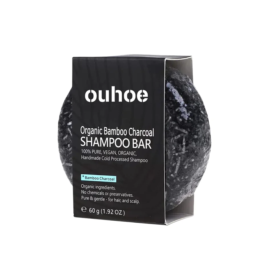 Bamboo Charcoal Shampoo Soap for Healthier Hair