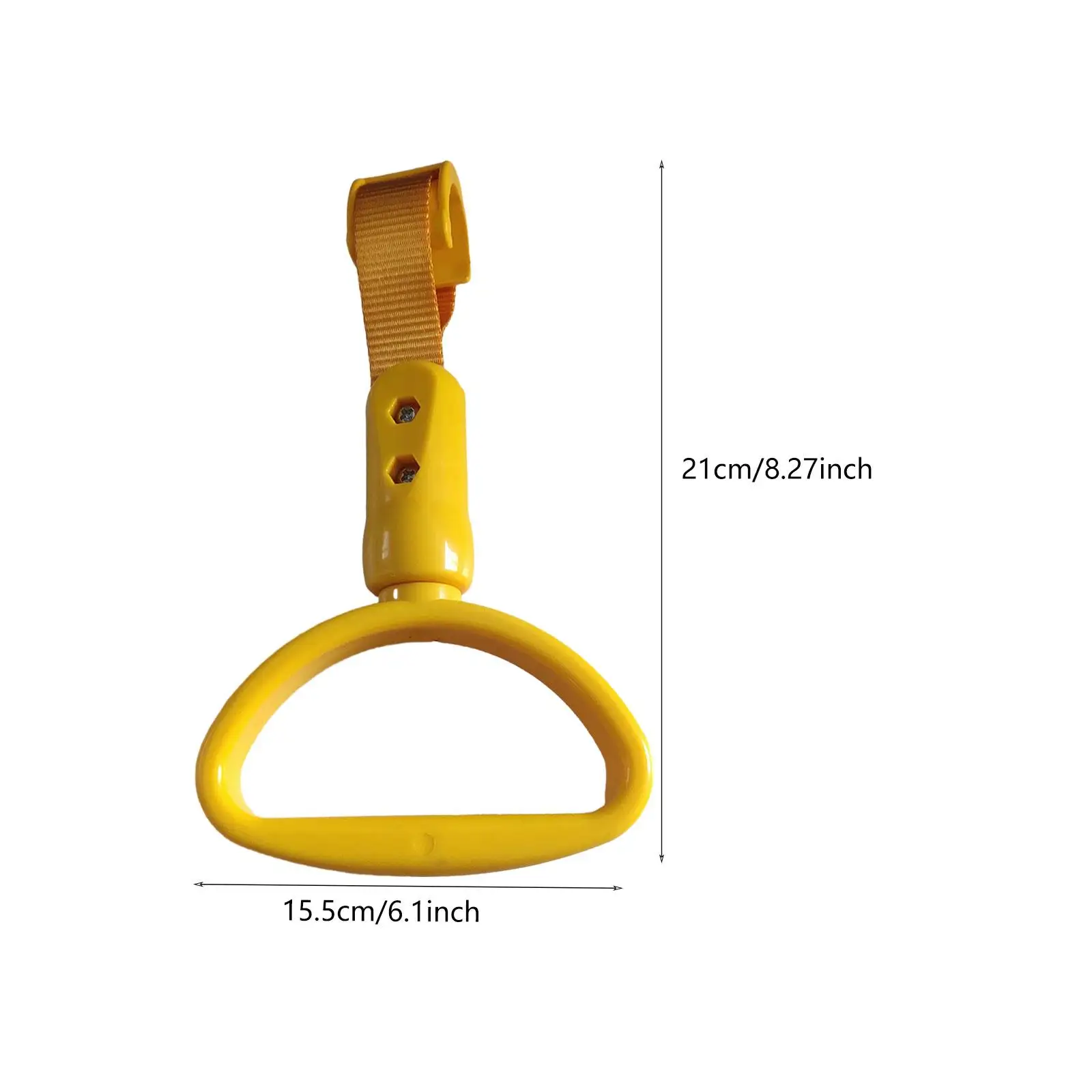 Elegante driehoekige scharnierende ring van titanium