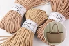 KNOTITUDE 5.5mm Basket Sewing Cotton Rope 55yard Macrame Rope  Thick Sewing Cord For Basket Making Rug sewing and Bucket Sewing. 1