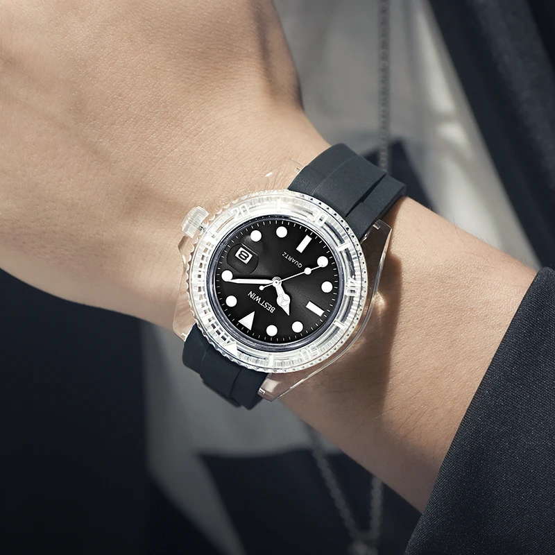 2023 Fashion Watch For Men high quality quartz Wristwatches NH35/NH38 Waterproof Casual Luminous Mens Watches Clock Male
