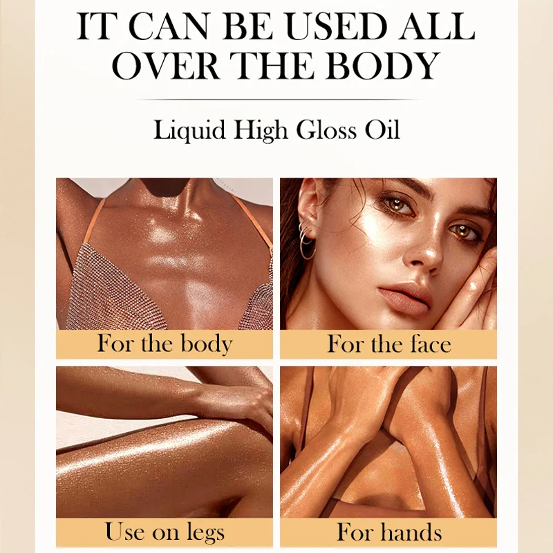 Body Lotion Highlighter Body Cream Moisturizing Lightening Body Lotion Korean skin care products Skin Lightening 3