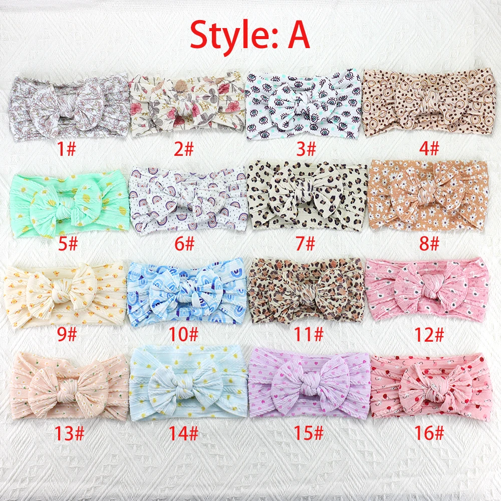 Рисунок 4 - Детская вязаная повязка на голову с бантом