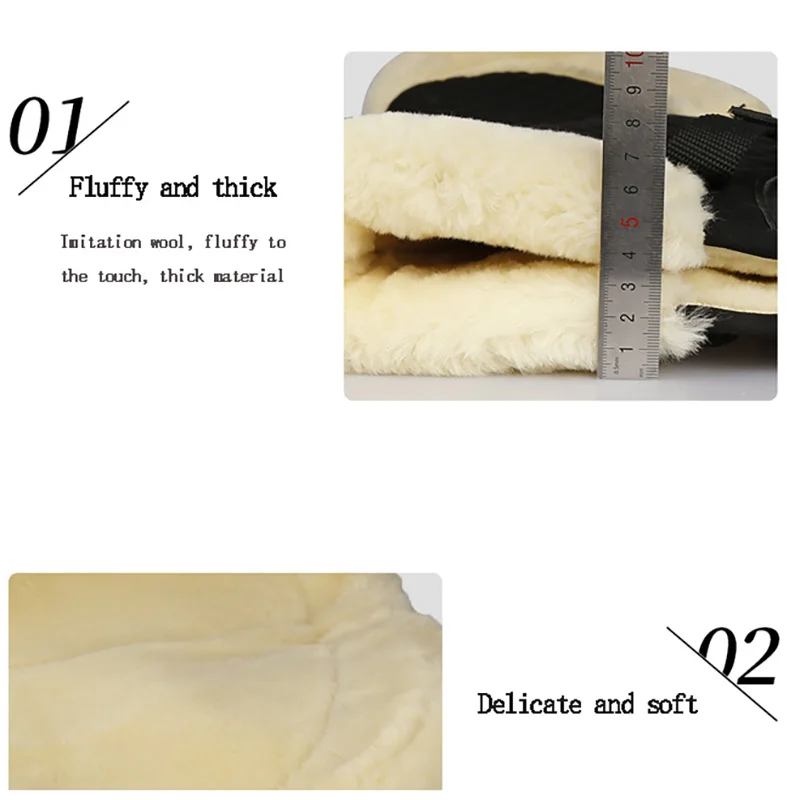 Equestrian Wool Saddle Pad 3D Thickened Wool Pad Equestrian Shock Absorbing Saddle