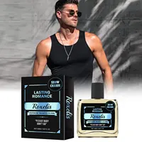 Roxelis 50ml messieurs Cologne phéromone parfum augmenter charme confiance rencontres flirt attirer durable Glamour hommes parfum 1