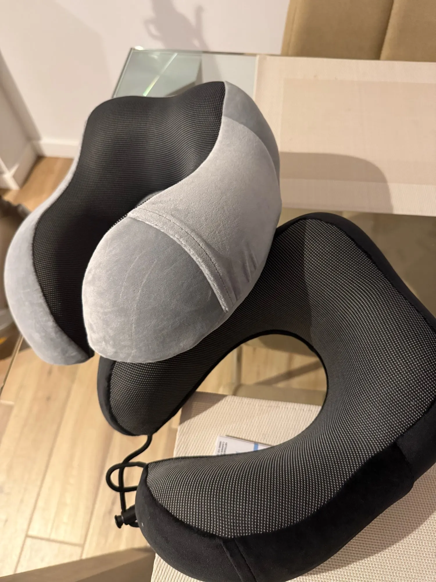 U Shaped Memory Foam Neck Pillows Soft Travel Pillow Massage Neck Pillow photo review