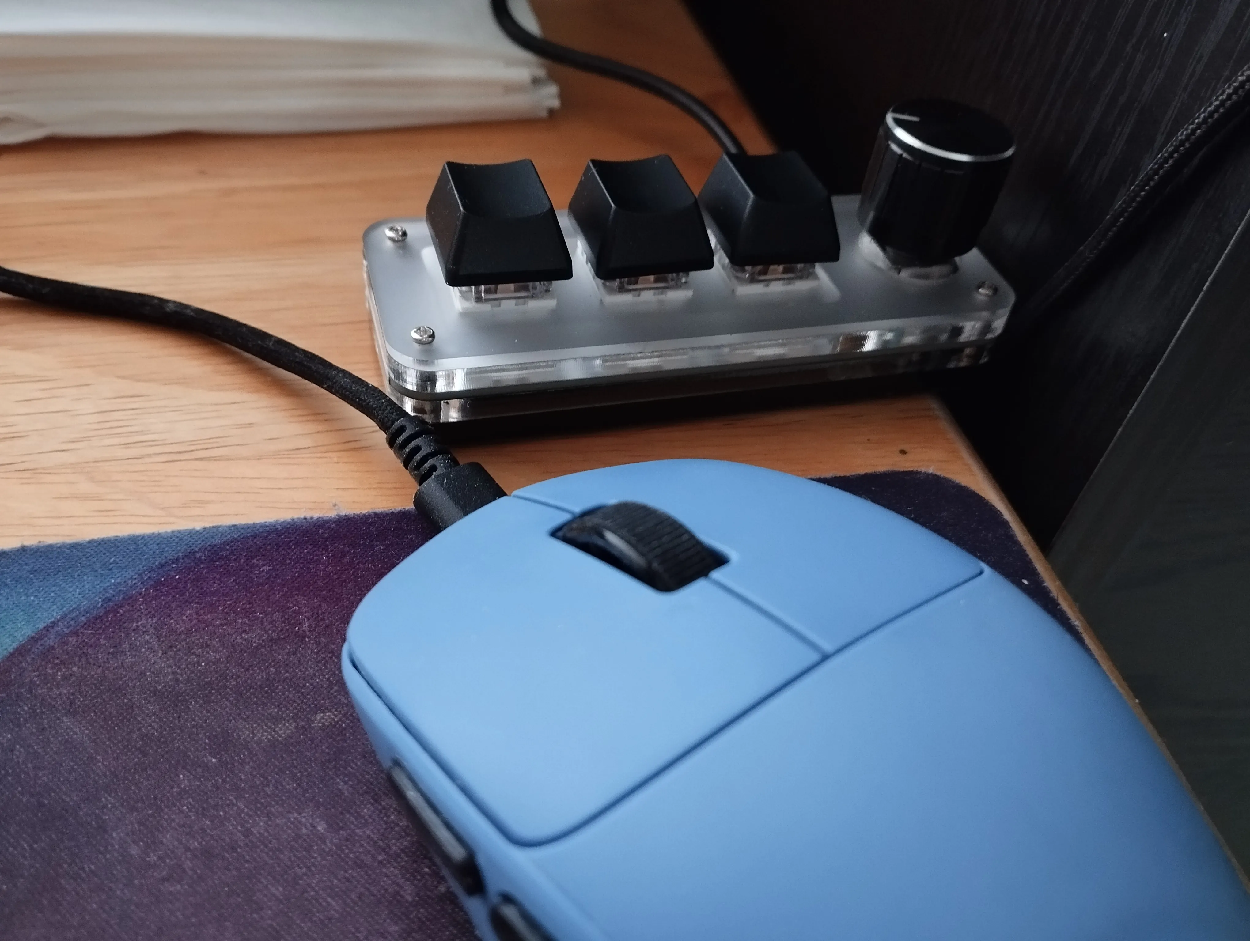 Mini Macro Mechanical Keyboard RGB with 3 Photoshop Keys photo review