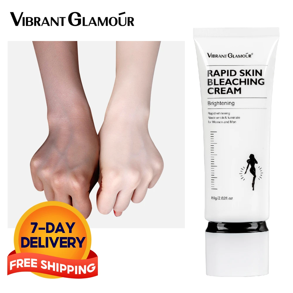 Vibrant Glamour Rapid Skin Bleaching Cream Whitening Brightening