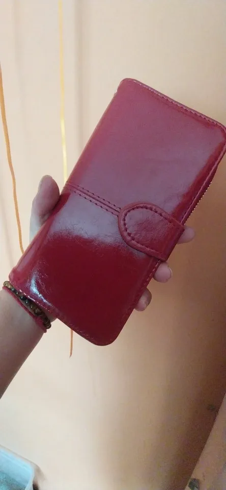 Hot Sale Women Wallet Leather Clutch photo review