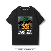 Hot-Selling British Gorillaz Virtual Band T-Shirt Children's Summer New Street Rock Hip-Hop Print Versatile Boy And Girl T-Shirt 2