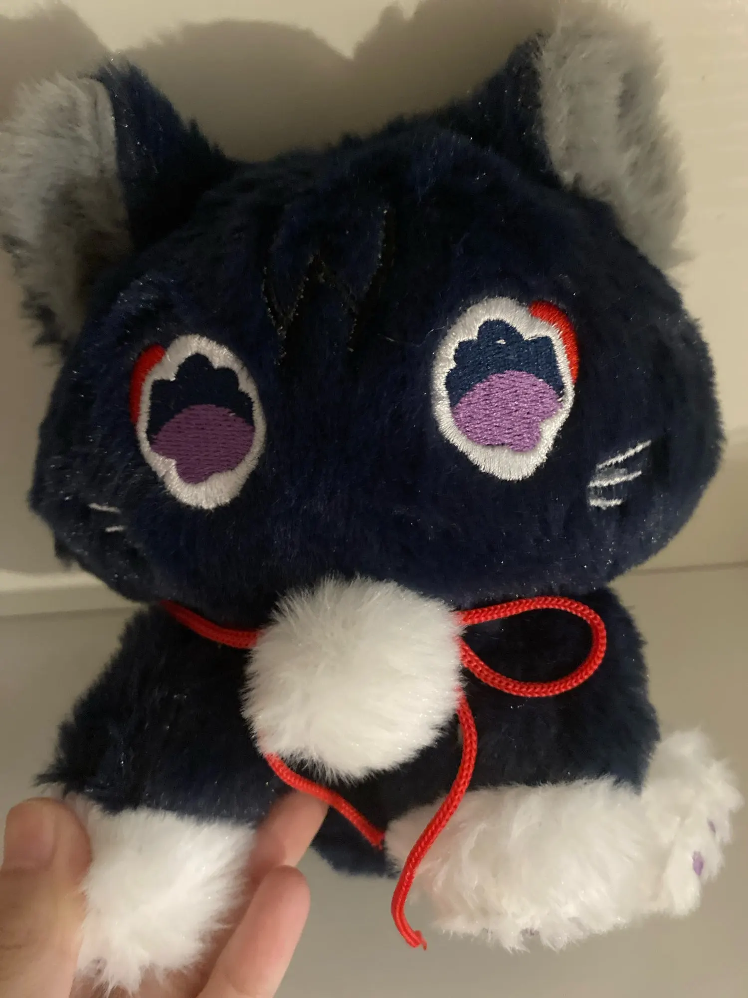 The Scarameow Plushie photo review
