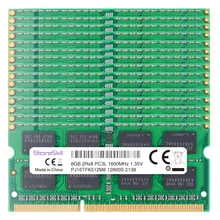 Memoria Ram DDR3 DDR3L 204Pin Sodimm 1333MHz 1600MHz 2GB 4GB 8GB para ordenador portátil, 10 unidades