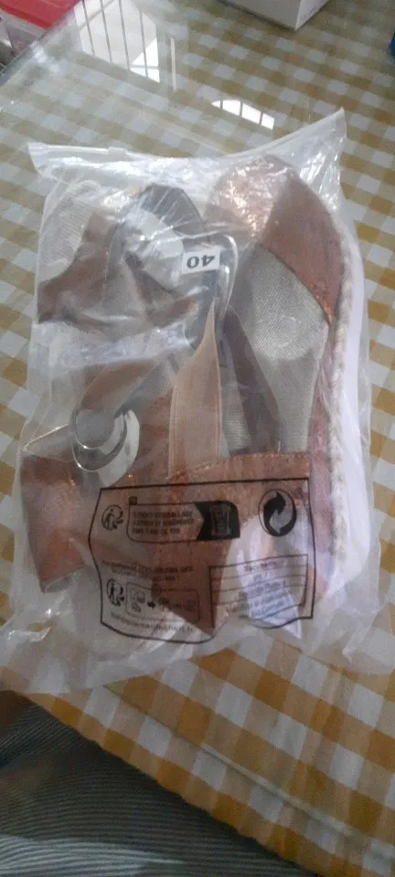 Metal Decoration Women's Wedges Sandals photo review